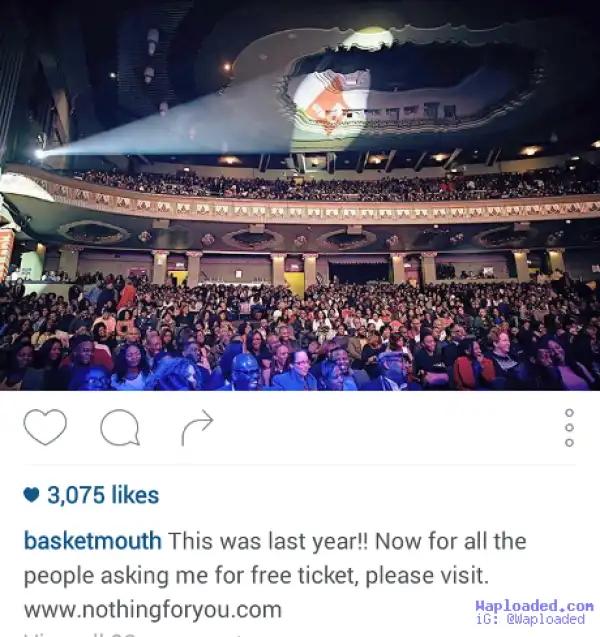 See Basketmouth